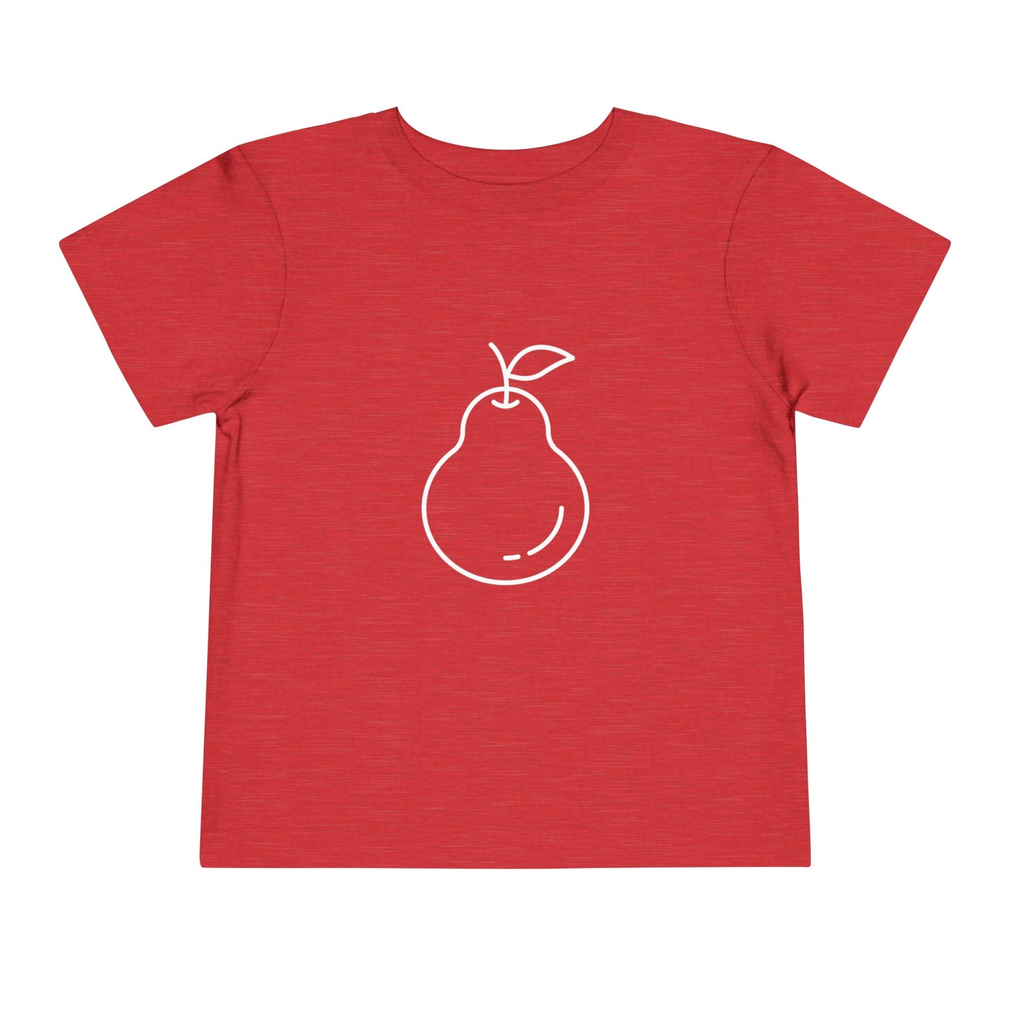 Pear Print Toddlers T-Shirt