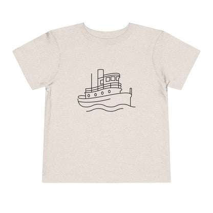 Tug Boat Print Kids T-Shirt