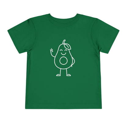Happy Avocado Print Toddlers T-Shirt