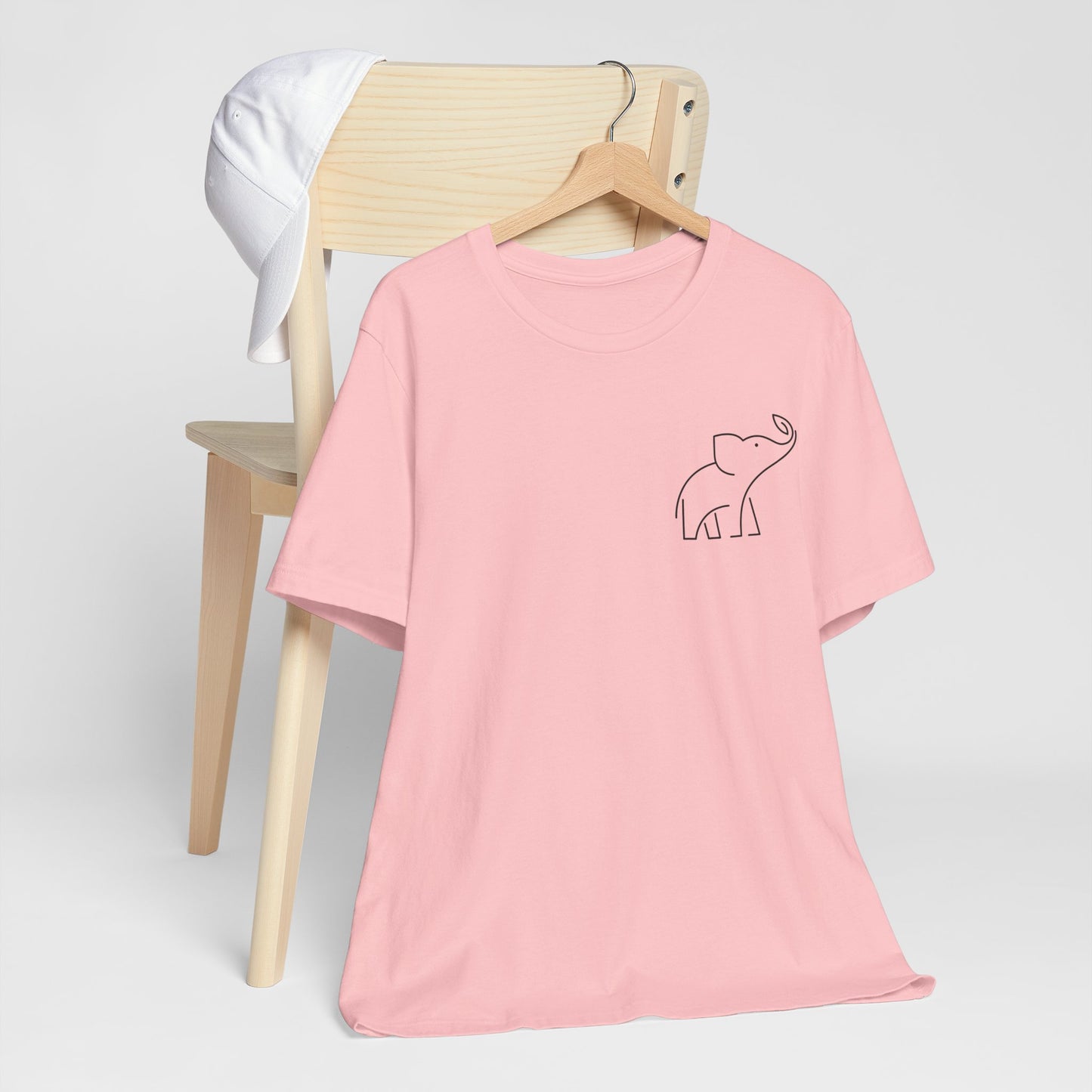 Elephant Print Men & Women T-Shirt