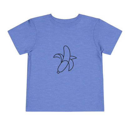 Peeled Banana Print Toddlers T-Shirt