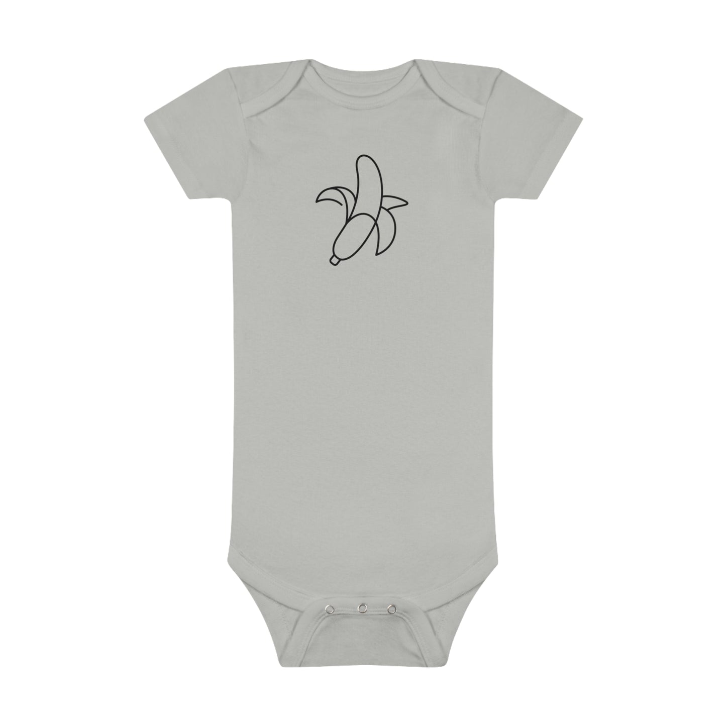 Peely Banana Print Baby Onesies