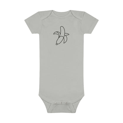 Peely Banana Print Baby Onesies