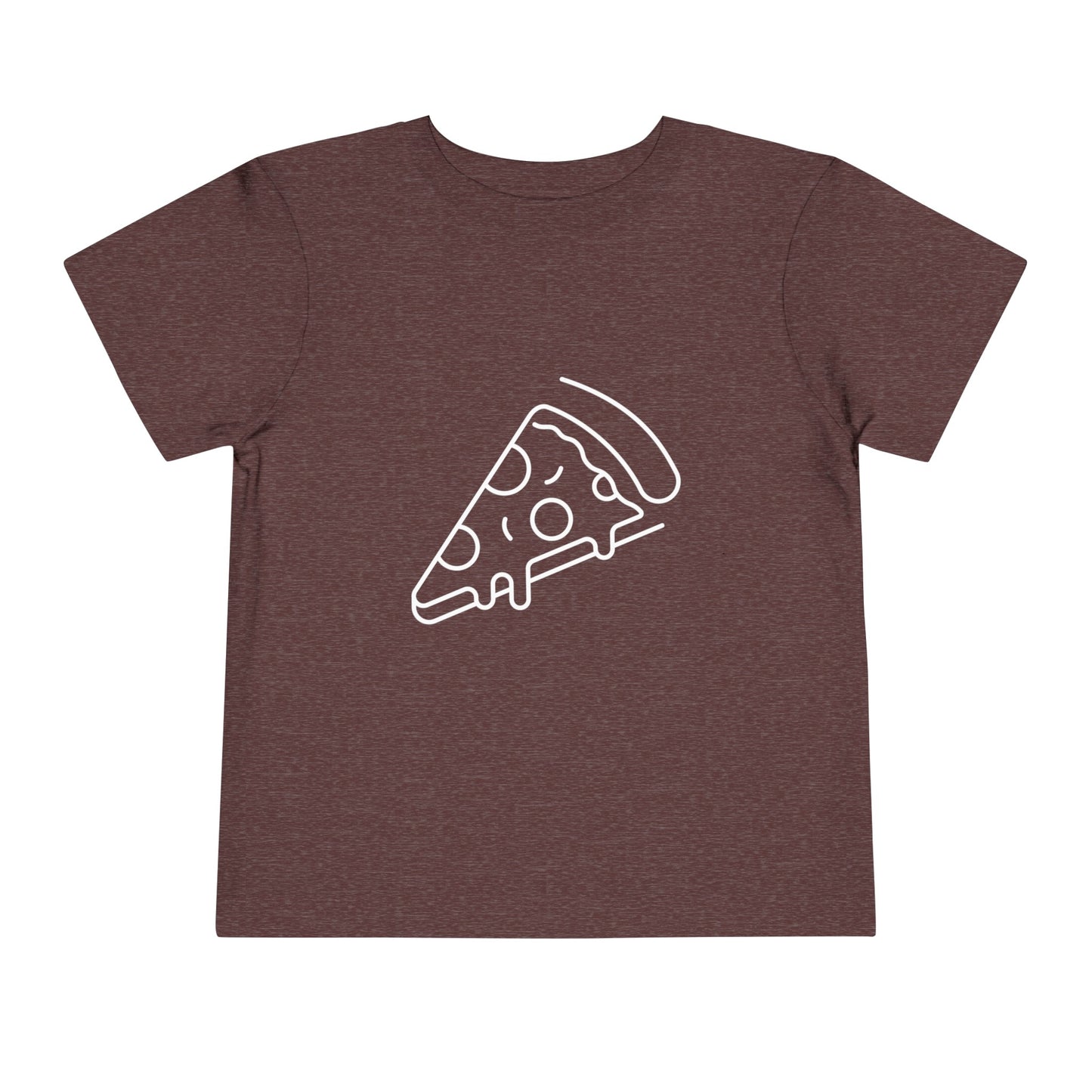 Cheesy Pizza Print Toddlers T-Shirt