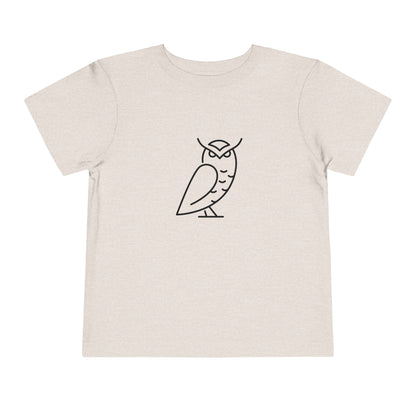 Owl Print Toddlers T-Shirt