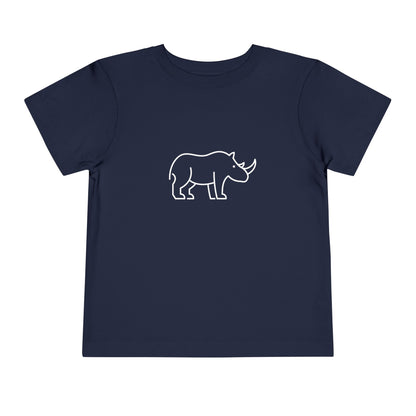 Rhino Print Toddlers T-Shirt