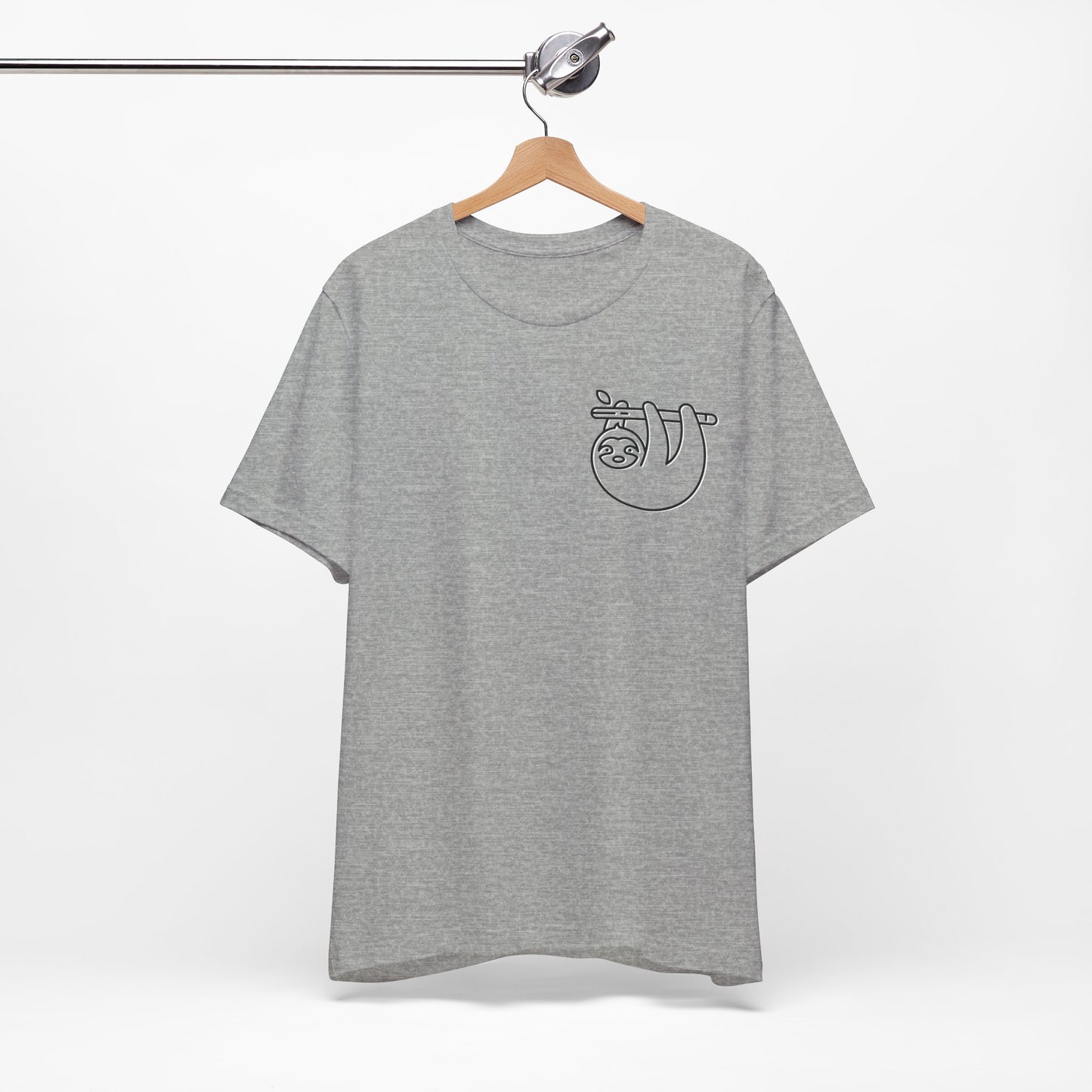 Sloth Print Men & Women T-Shirt