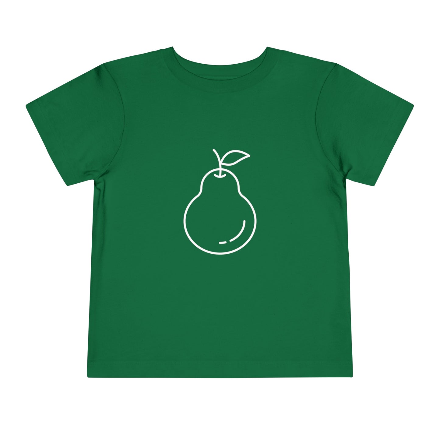 Pear Print Toddlers T-Shirt