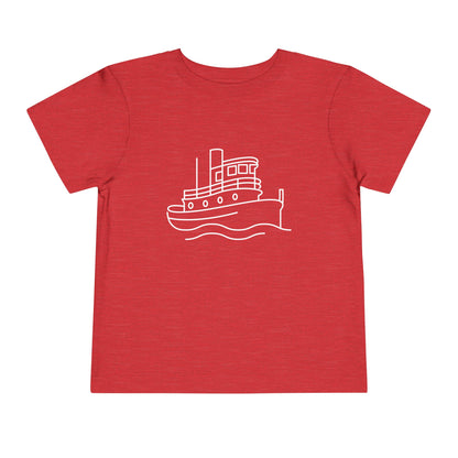 Tug Boat Print Kids T-Shirt