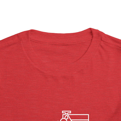 Zooming Race Car Print Kids T-Shirt
