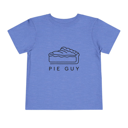 Pie Guy Print Toddlers T-Shirt