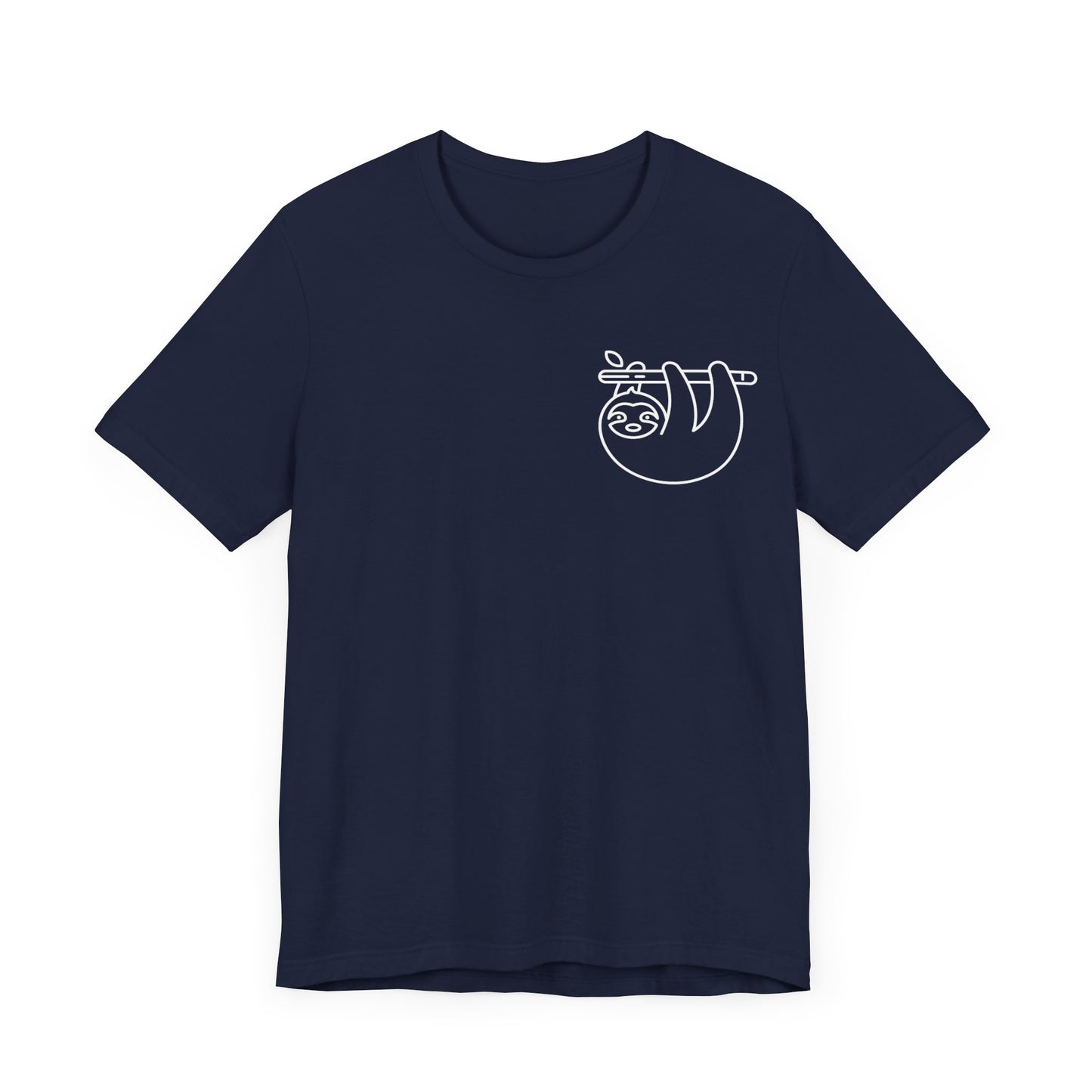 Sloth Print Men & Women T-Shirt
