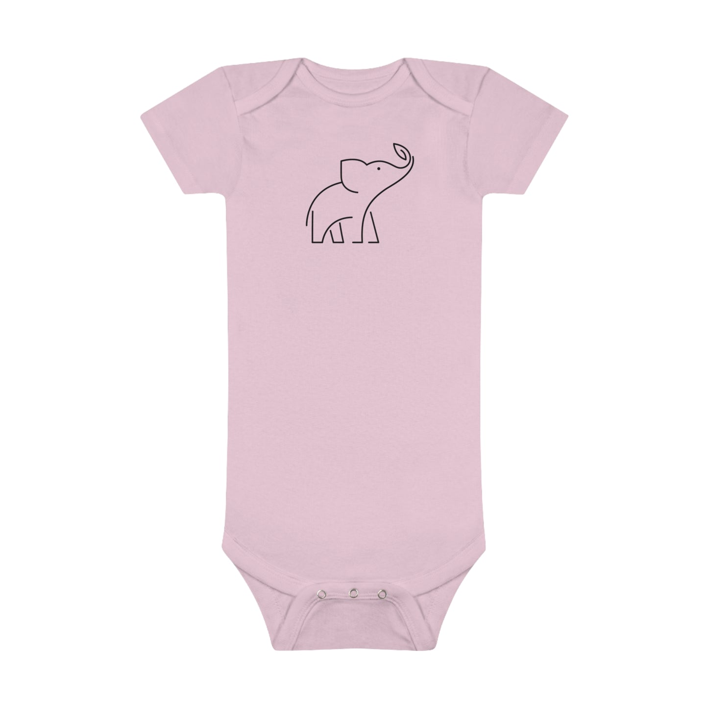 Elephant Print Baby Onesies