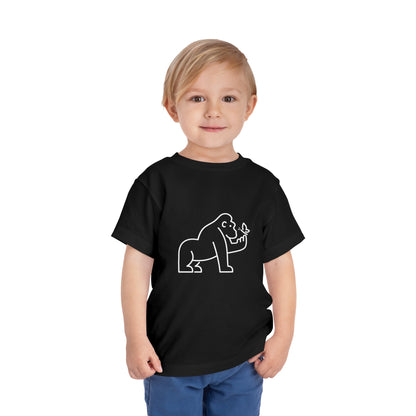 Gorilla Print Toddlers T-Shirt