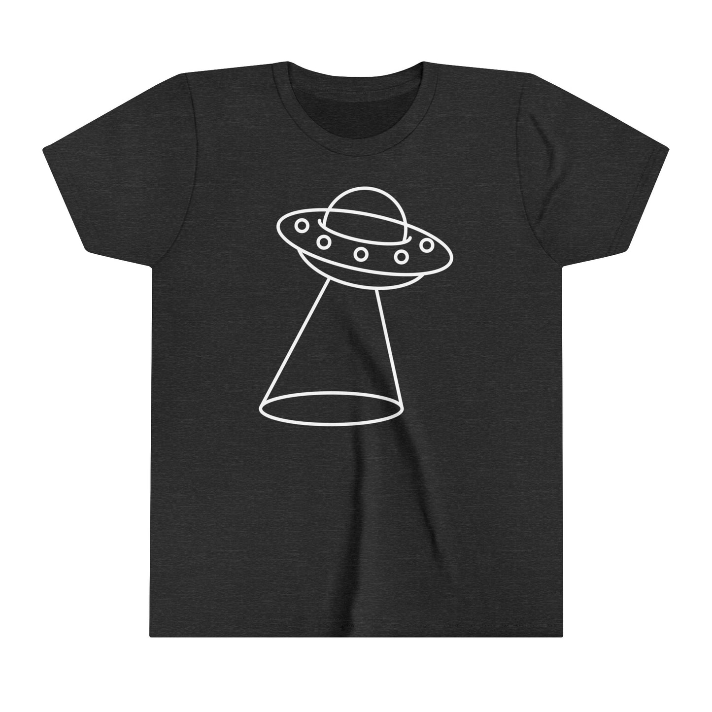 UFO with a Beam of Light Youth T-Shirt