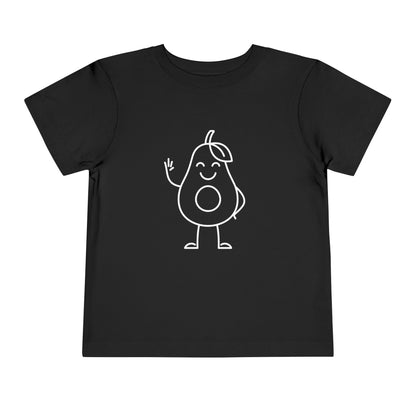 Happy Avocado Print Toddlers T-Shirt