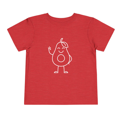 Happy Avocado Print Toddlers T-Shirt