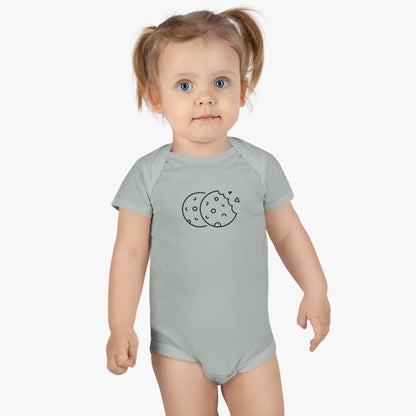 Chocolate Chip Cookies Print Baby Onesies