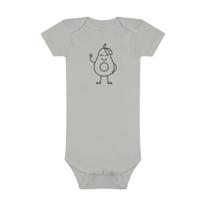 Happy Avocado Print Baby Onesies