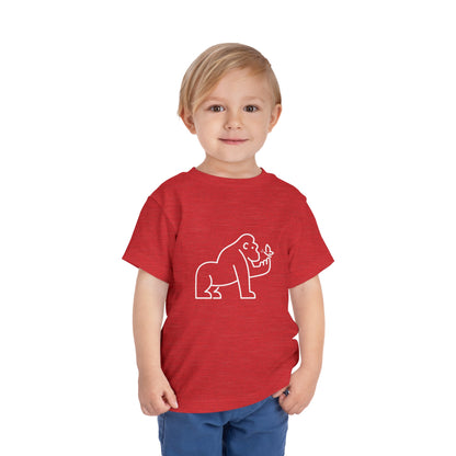Gorilla Print Toddlers T-Shirt