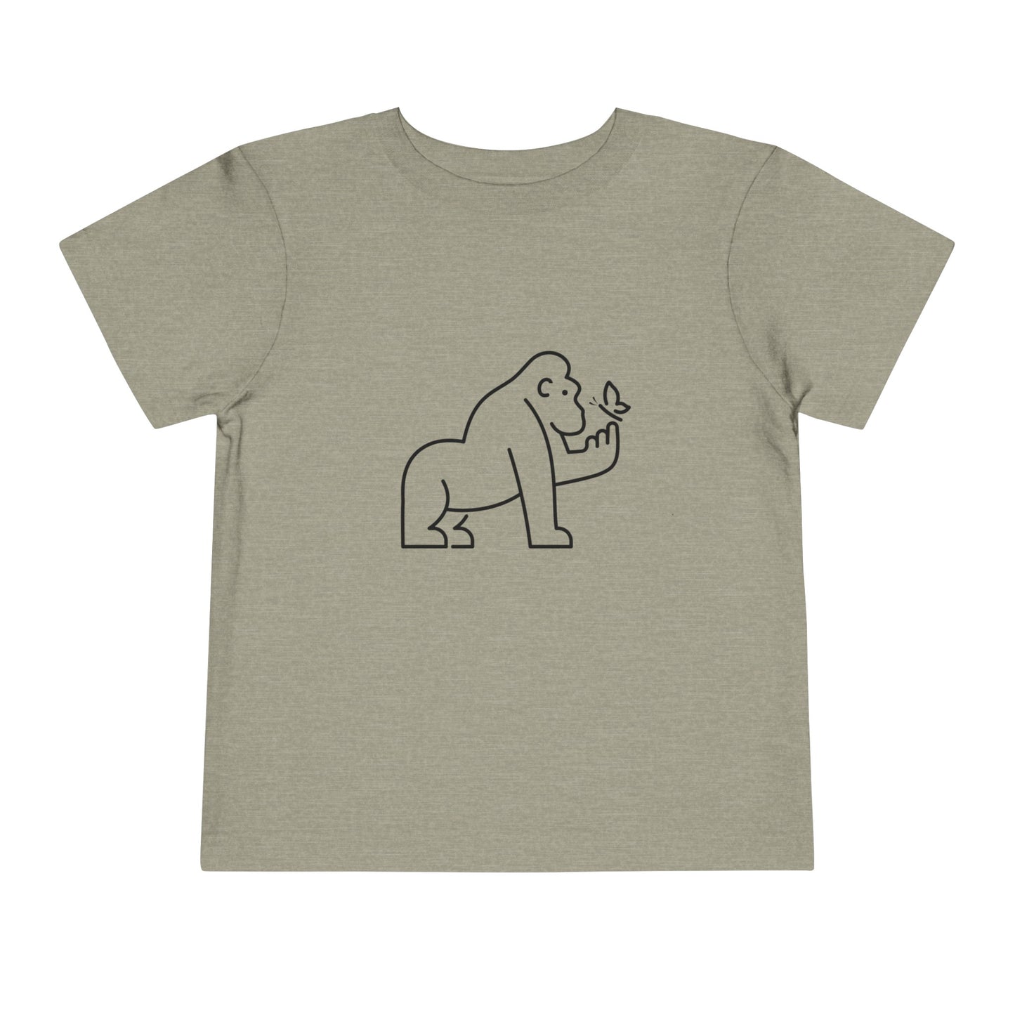Gorilla Print Toddlers T-Shirt