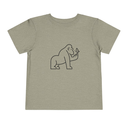 Gorilla Print Toddlers T-Shirt