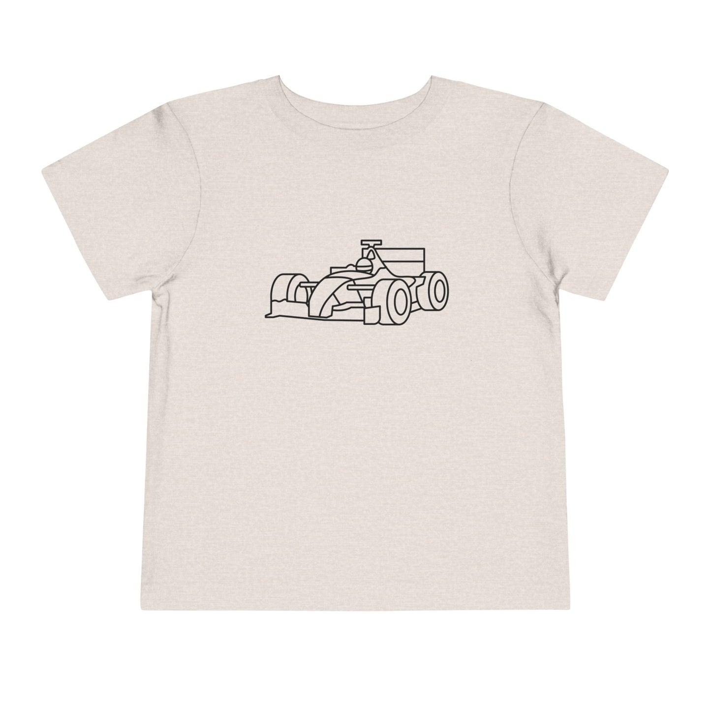 Zooming Race Car Print Kids T-Shirt