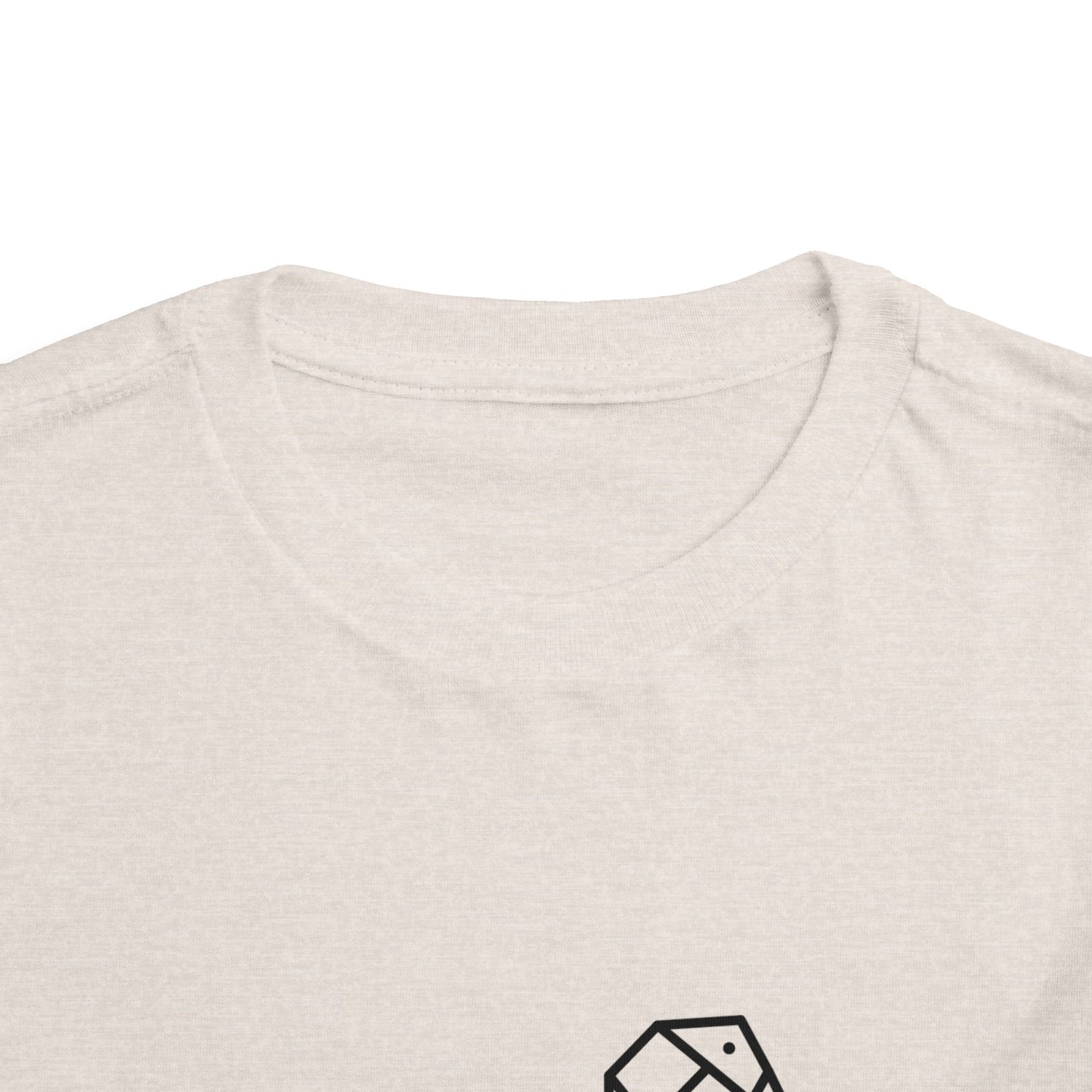 Origami Swan Print Toddlers T-Shirt