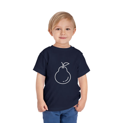 Pear Print Toddlers T-Shirt