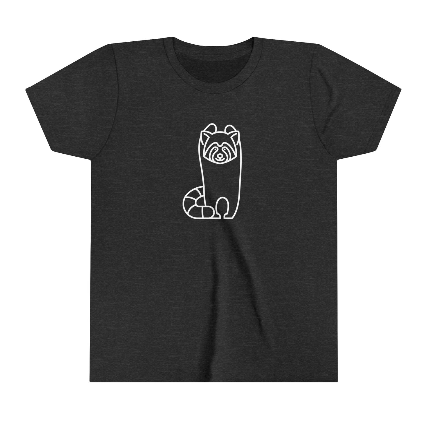 Standing Red Panda Print Youth T-Shirt