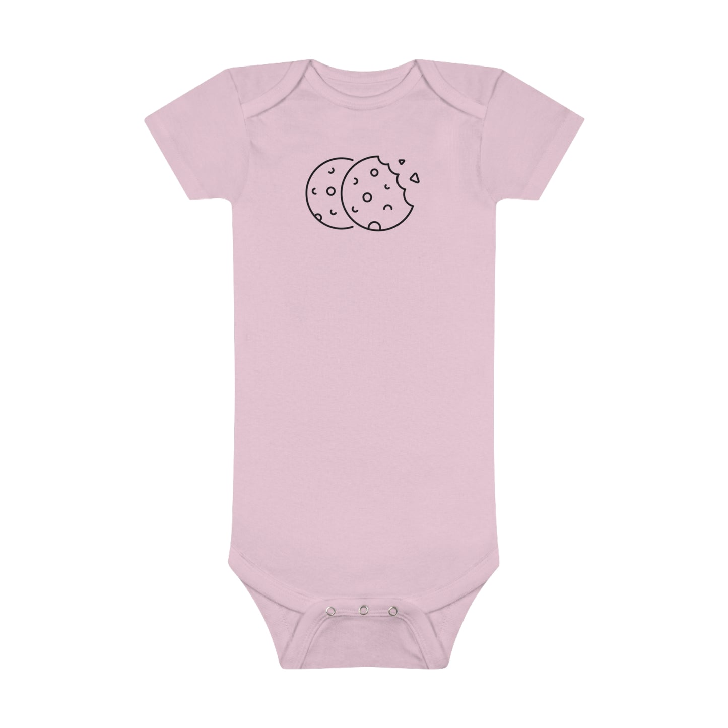 Chocolate Chip Cookies Print Baby Onesies