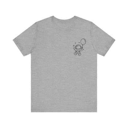 Astronaut Print Men & Women T-Shirt