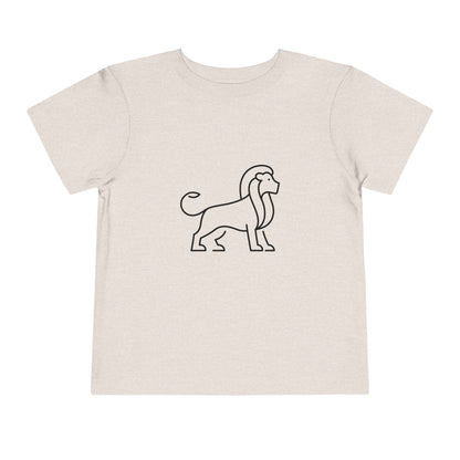 Lion Print Toddlers T-Shirt