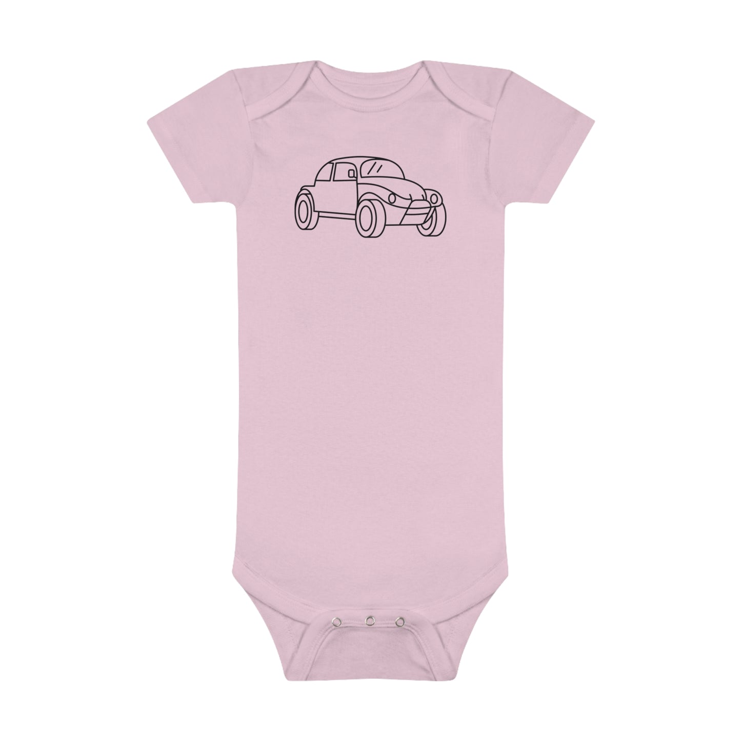 Baja Bug Print Baby Onesies