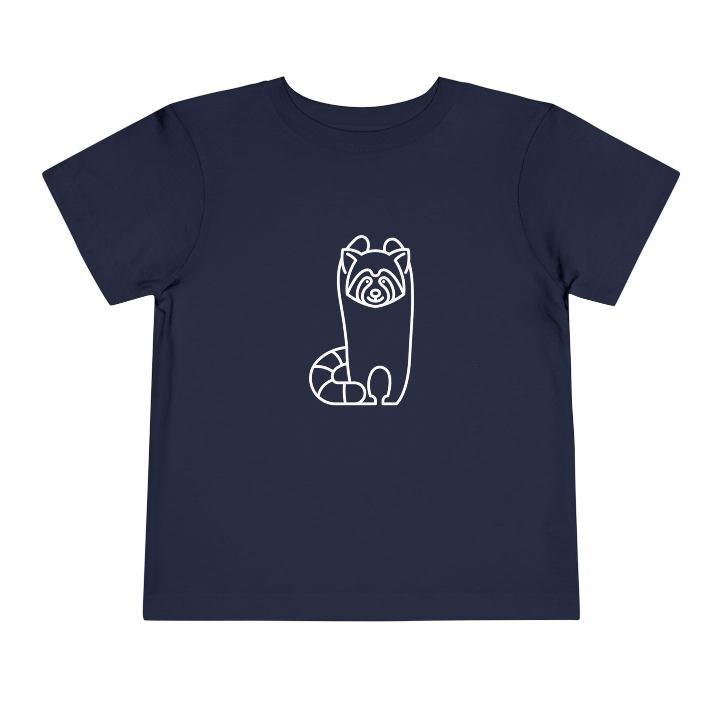 Standing Red Panda Print Toddlers T-Shirt