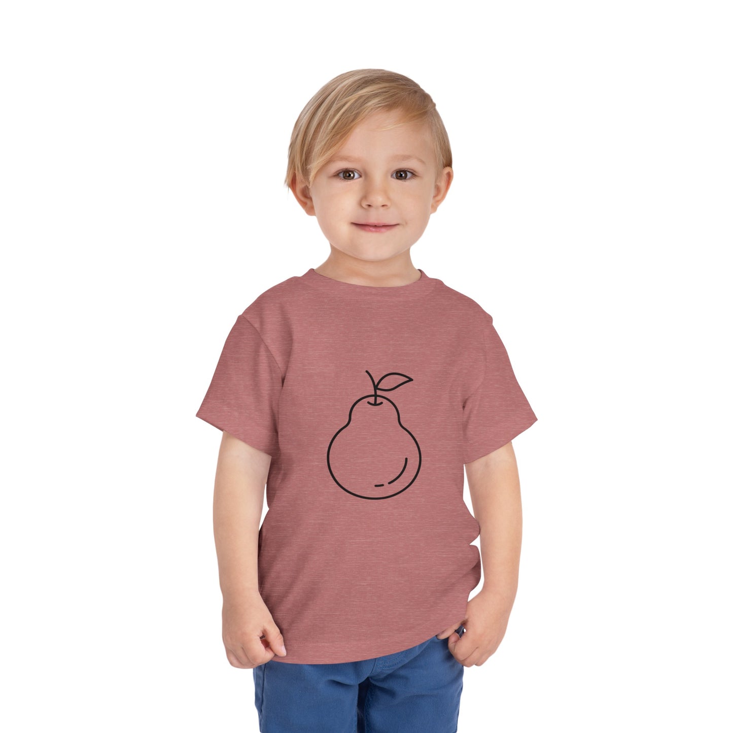 Pear Print Toddlers T-Shirt