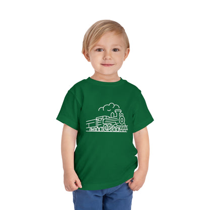 Choo-Choo Train Print Toddlers T-Shirt