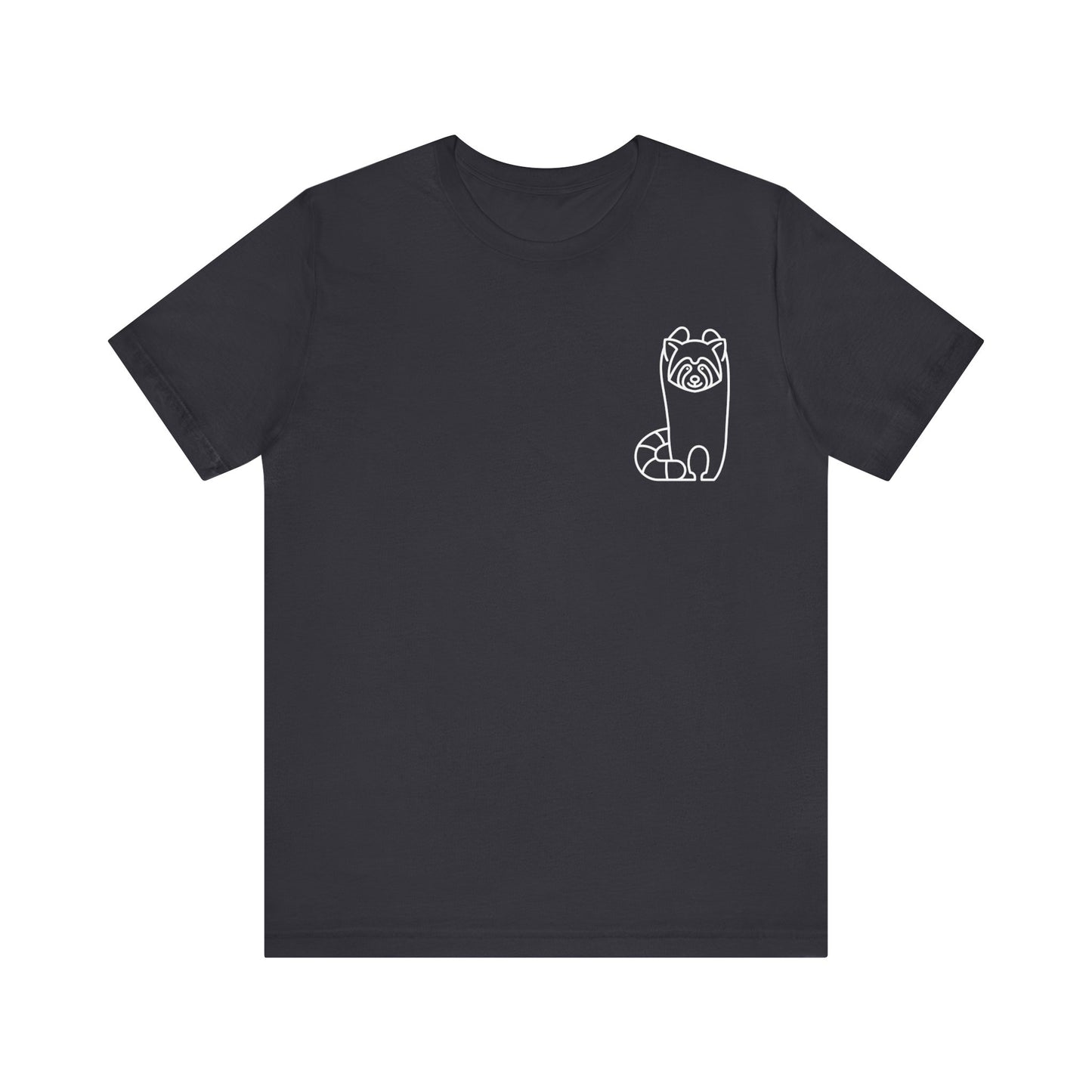 Standing Red Panda Print Men & Women T-Shirt