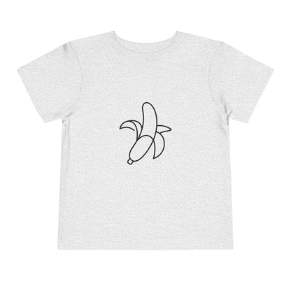 Peeled Banana Print Toddlers T-Shirt