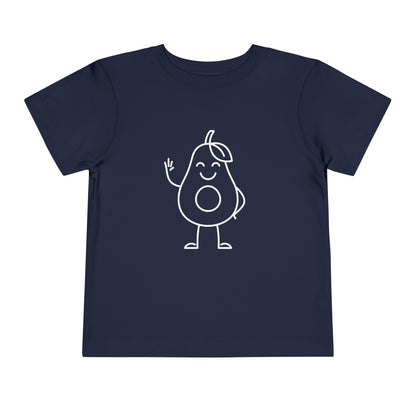 Happy Avocado Print Toddlers T-Shirt