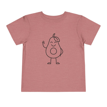 Happy Avocado Print Toddlers T-Shirt