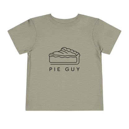Pie Guy Print Toddlers T-Shirt