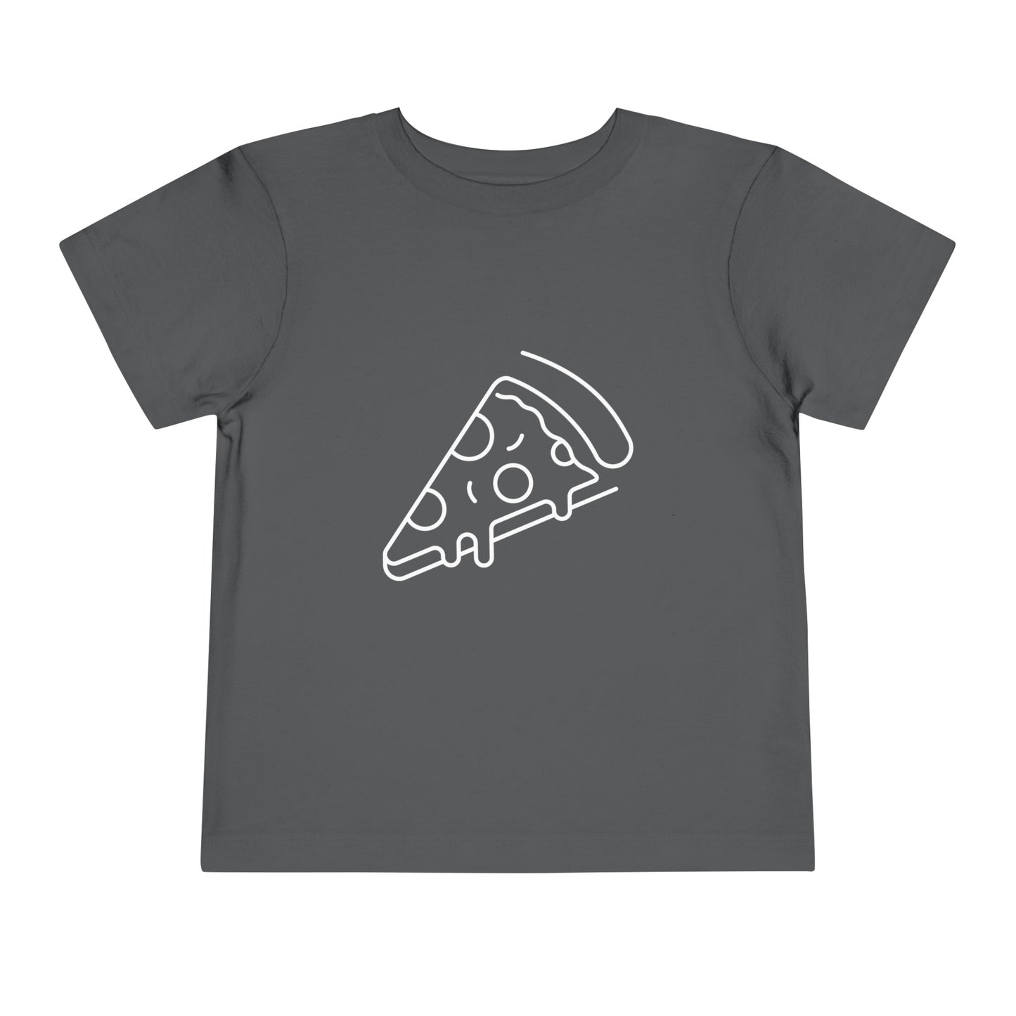 Cheesy Pizza Print Toddlers T-Shirt