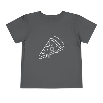Cheesy Pizza Print Toddlers T-Shirt
