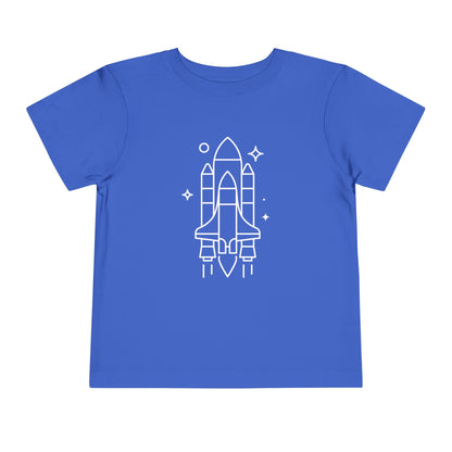 Rocket Ship Print Kids T-Shirt