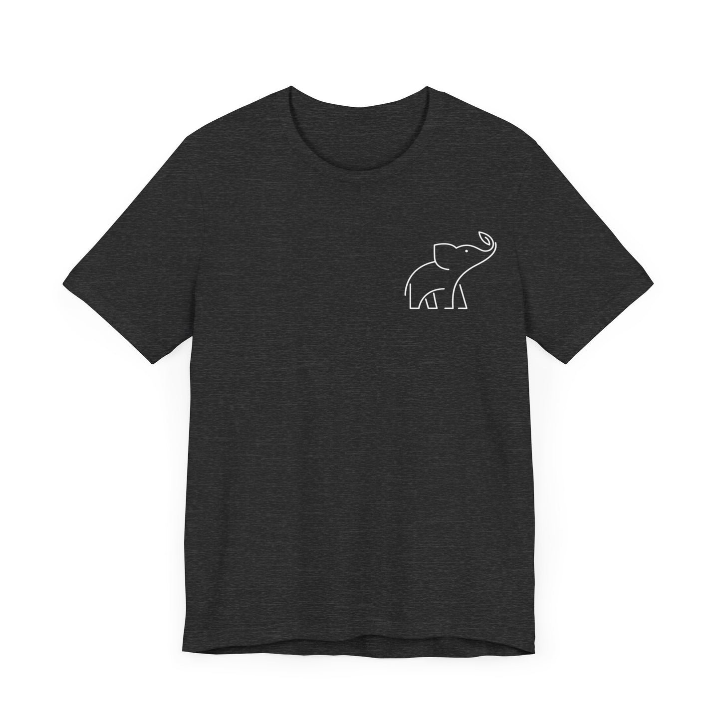 Elephant Print Men & Women T-Shirt