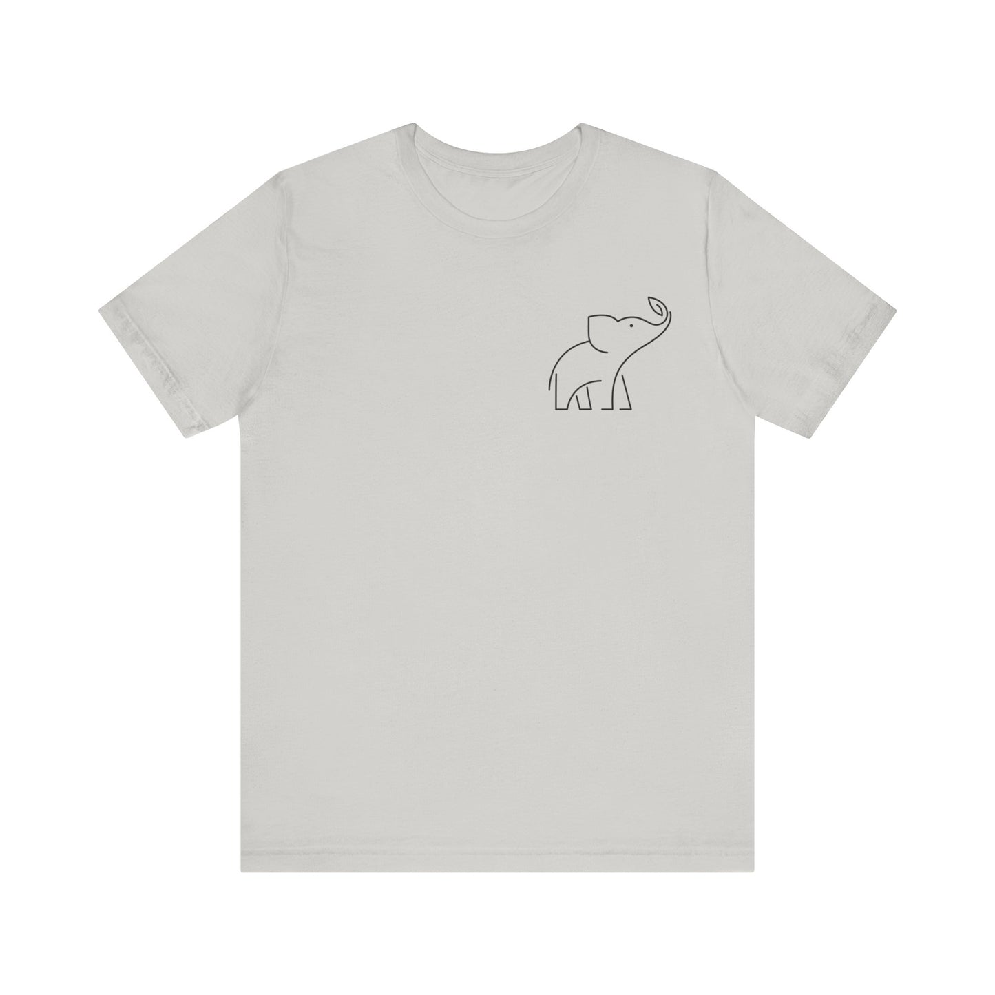 Elephant Print Men & Women T-Shirt