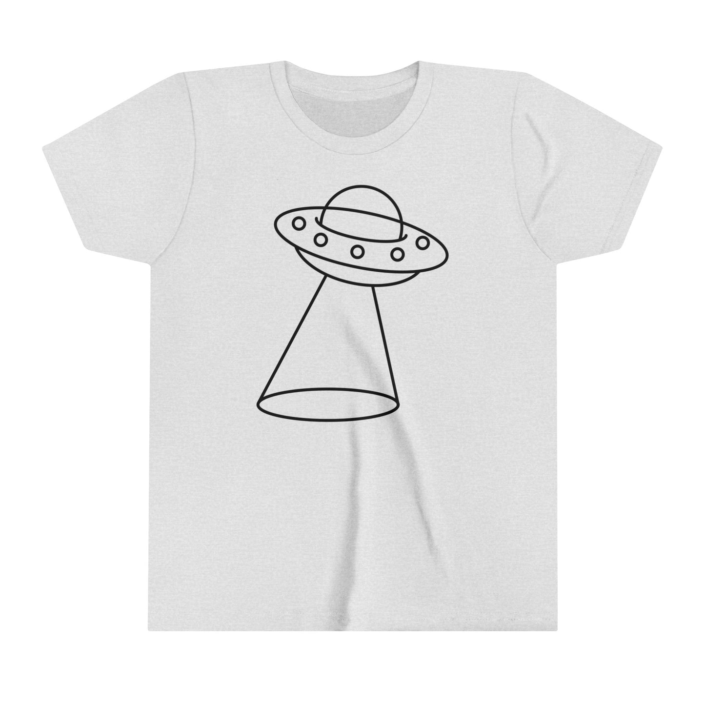 UFO with a Beam of Light Youth T-Shirt