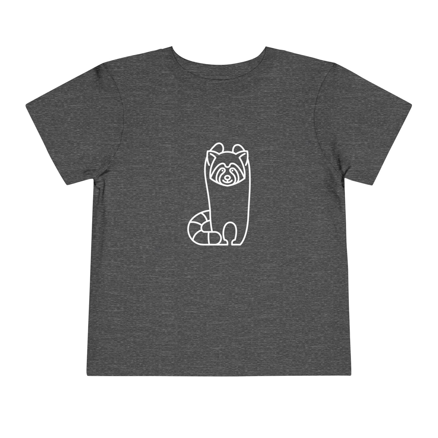 Standing Red Panda Print Toddlers T-Shirt