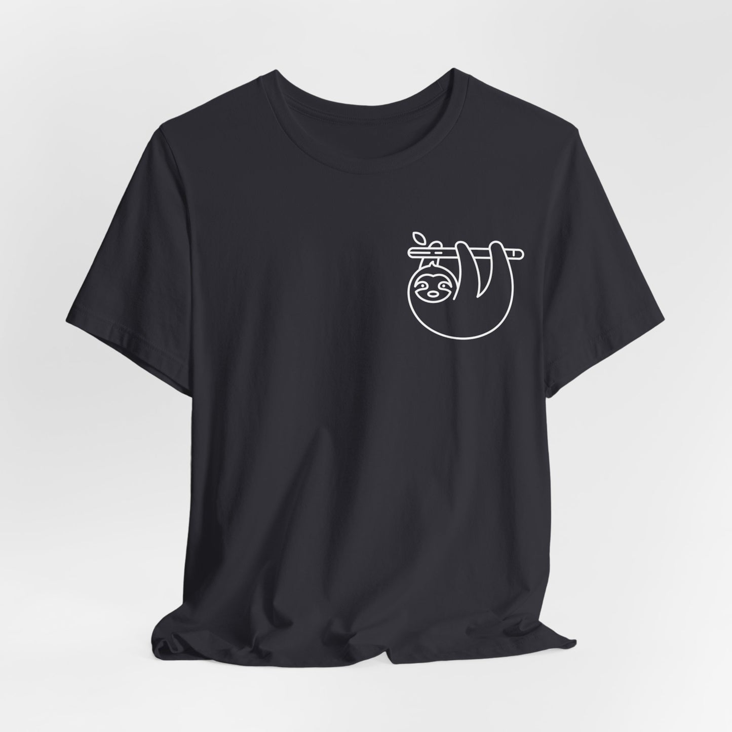 Sloth Print Men & Women T-Shirt